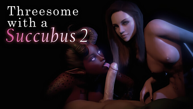 Succubus Pancut Memuaskan Pasangan Dalam Animasi 3d