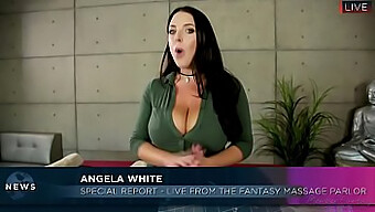 Lena Paul Og Angela White Prøver Seg På Anal I Denne Videoen