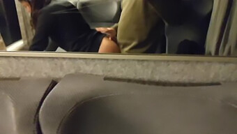 Solveig Gets Anal Fucked By A Complete Amateur On A Train