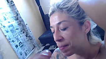 Cumming In My Mouth After A Deep Blowjob