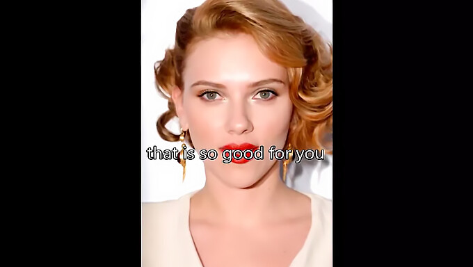 Scarlett Johansson'Un Büyük Doğal Göğüslerini Bu Softcore Videoda Izleyin