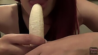 Mistake On Oral: Blowjob Attempt On A Banana