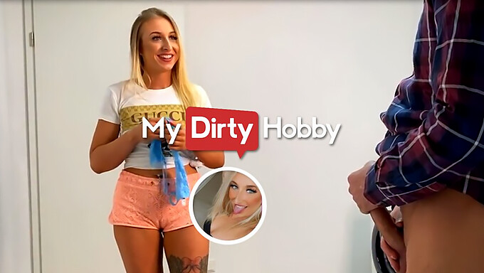 Amateur-Blondine Taiga Laloca Erlebt Eine Überraschung Und Kann Dem Großen Schwanz Ihres Stiefvaters Nicht Widerstehen - Mydirtyhob