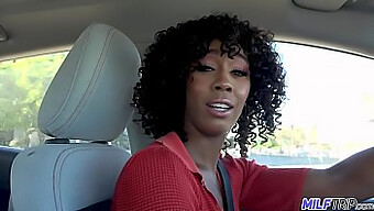 Milf Ebony Misty Stone Mendapatkan Mulutnya Dipenuhi Dengan Sperma